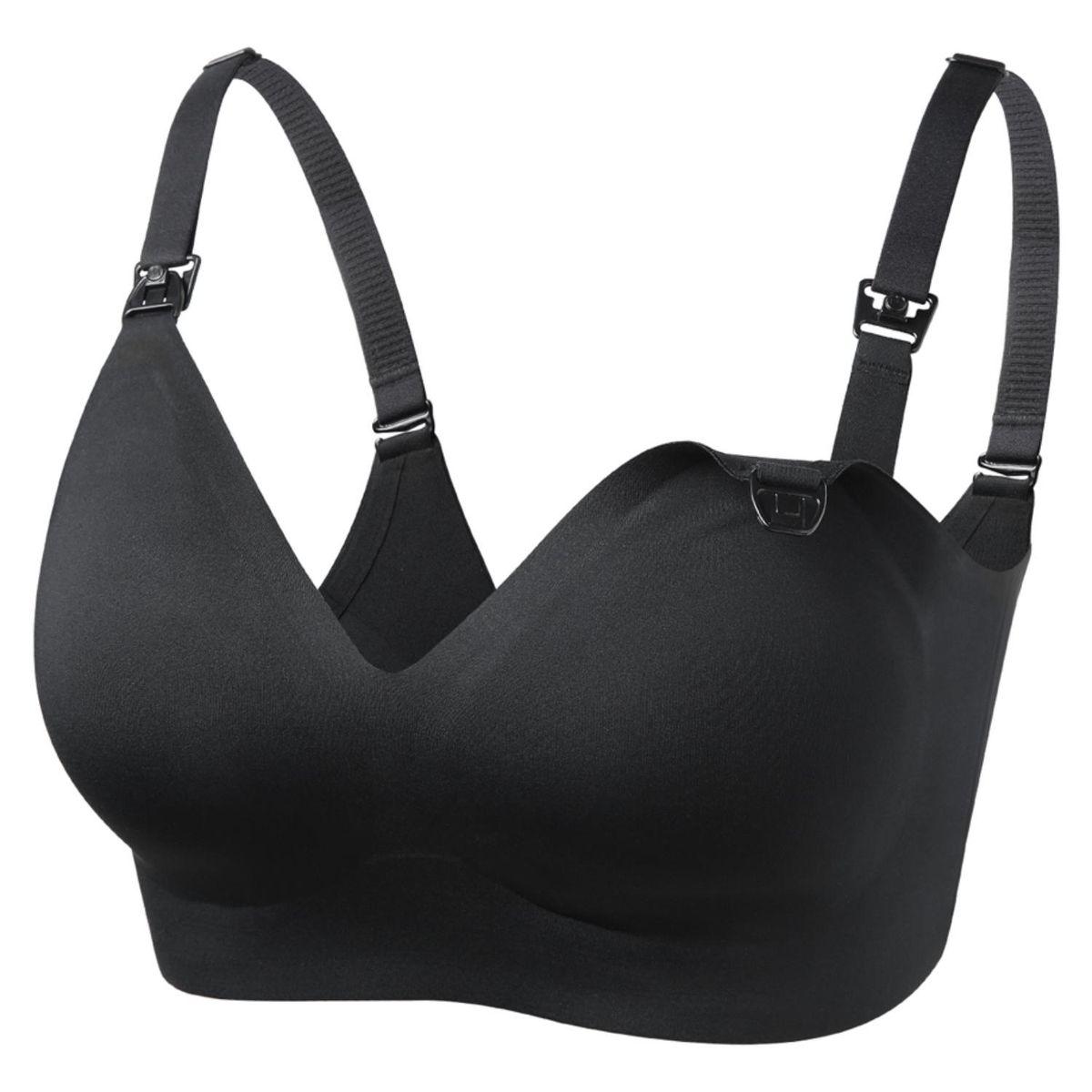 pregnant padded leak proof maternity bras with removable pads
