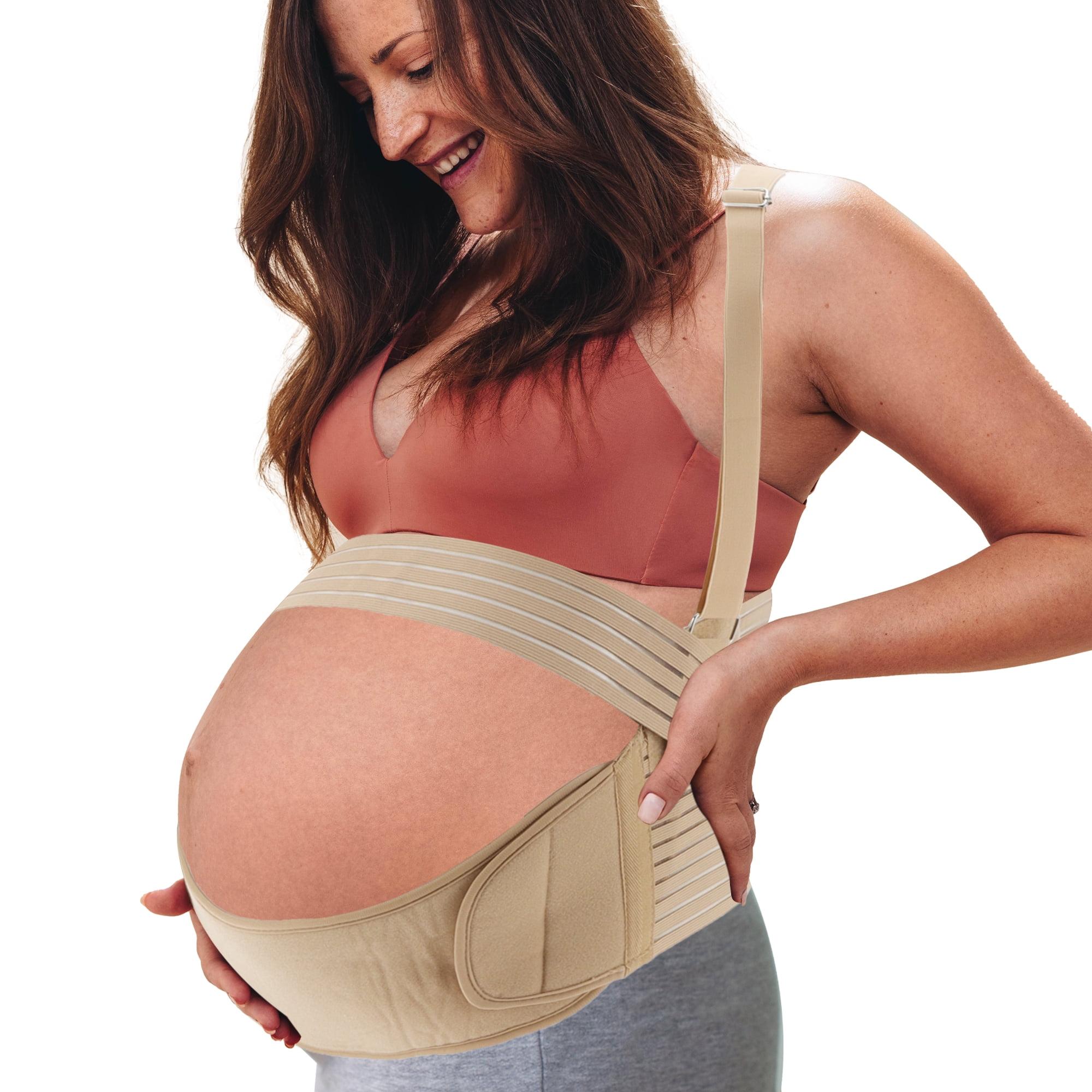 Adjustable Pregnancy Support Belt for Belly, Back & Pelvic Relief – Comfortable Pre Natal Belly Band – Breathable Pregnancy Belt for Prenatal & Postpartum Belly Support