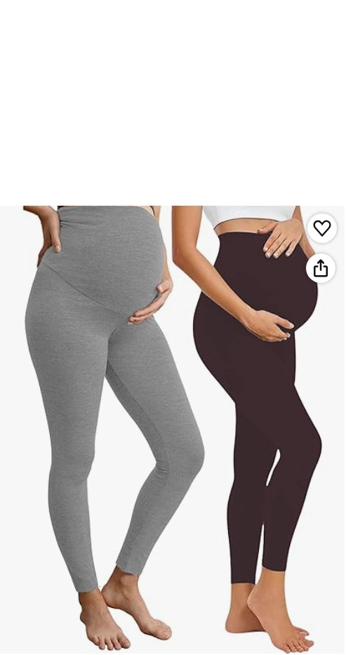 Women's Cotton Lycra Over Belly Maternity Leggings - Comfortable, Seam-Free, High Waist Support, Stretchable Pregnancy Pants for Pre & Post Pregnancy 4.4 4.4 out of 5 stars   (156) | Search this page