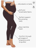 Women's Cotton Lycra Over Belly Maternity Leggings - Comfortable, Seam-Free, High Waist Support, Stretchable Pregnancy Pants for Pre & Post Pregnancy 4.4 4.4 out of 5 stars   (156) | Search this page