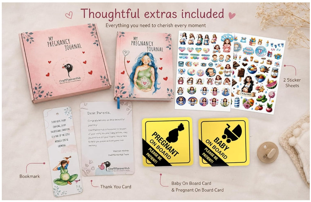 My Pregnancy Journal - Premium Memory Book & Planner for Expecting Moms