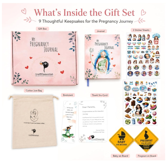 My Pregnancy Journal - Premium Memory Book & Planner for Expecting Moms