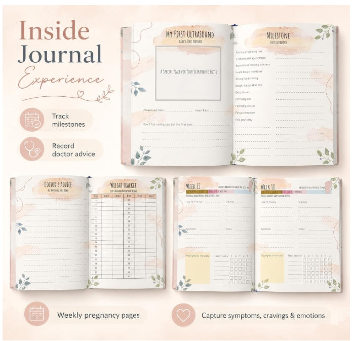 My Pregnancy Journal - Premium Memory Book & Planner for Expecting Moms