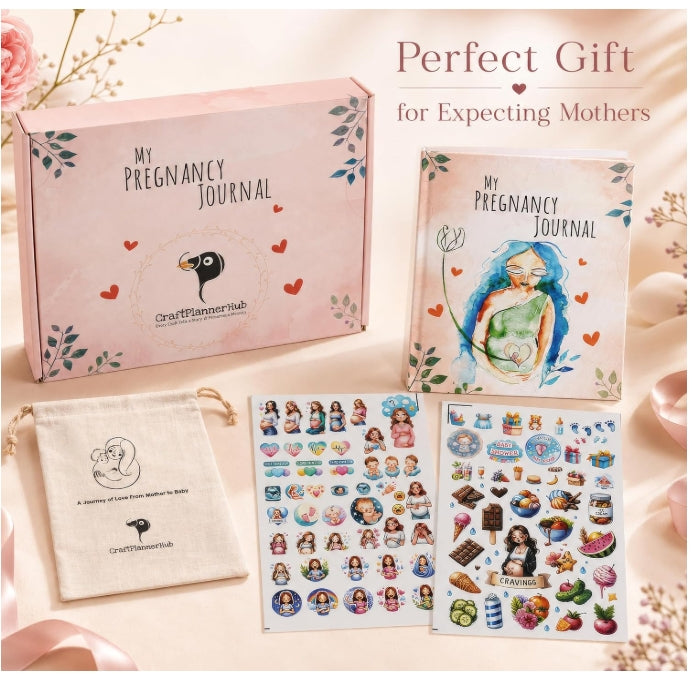 My Pregnancy Journal - Premium Memory Book & Planner for Expecting Moms