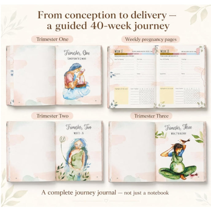 My Pregnancy Journal - Premium Memory Book & Planner for Expecting Moms