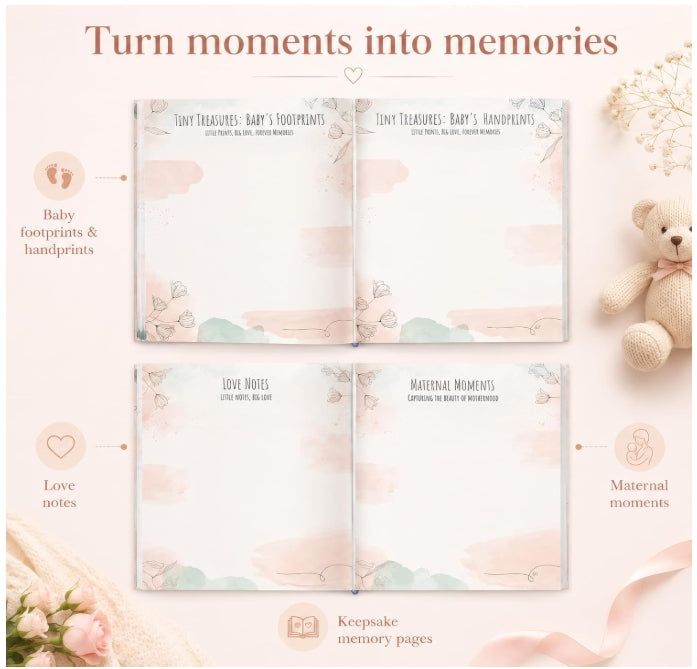 My Pregnancy Journal - Premium Memory Book & Planner for Expecting Moms